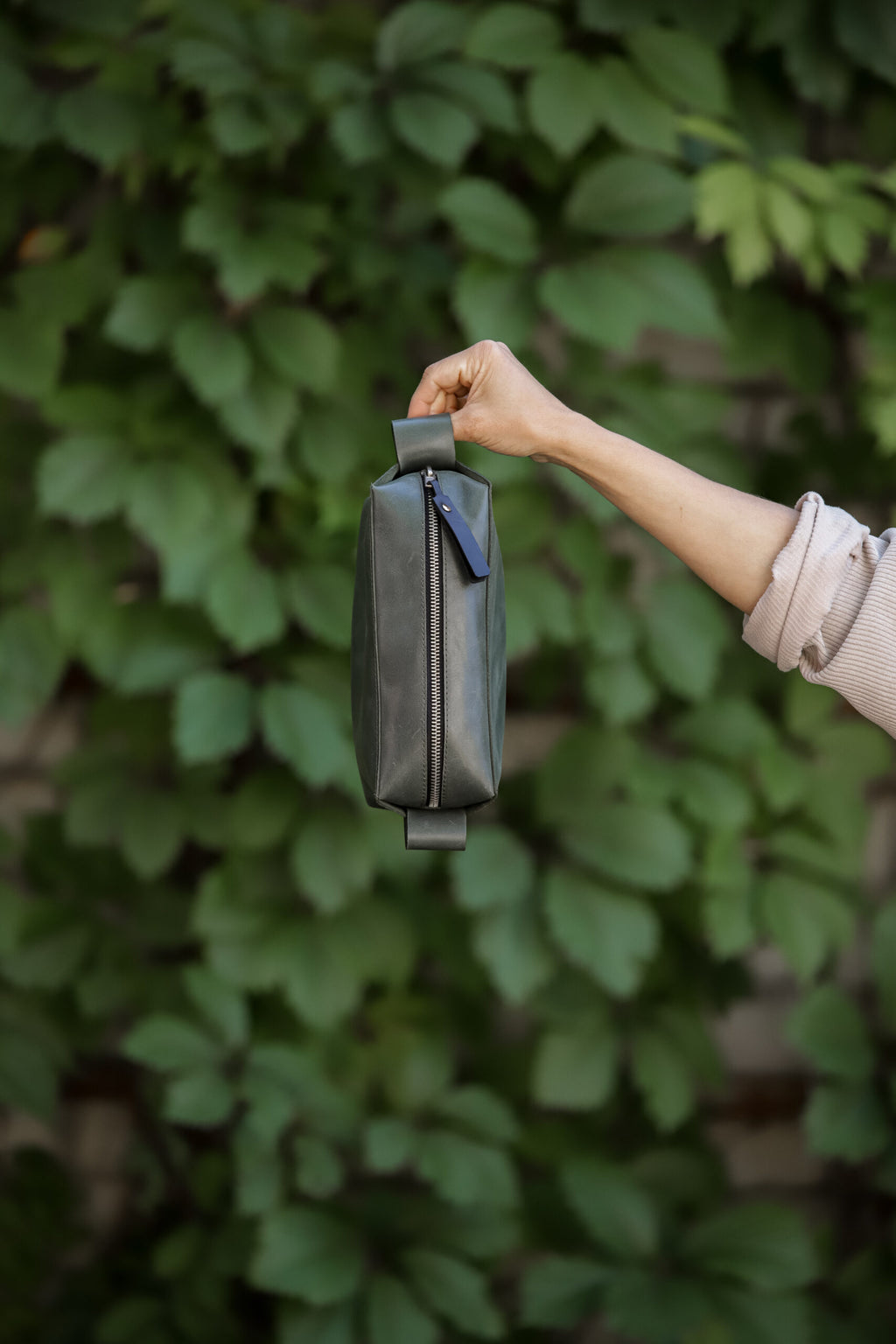 Leather Cosmetic Bag