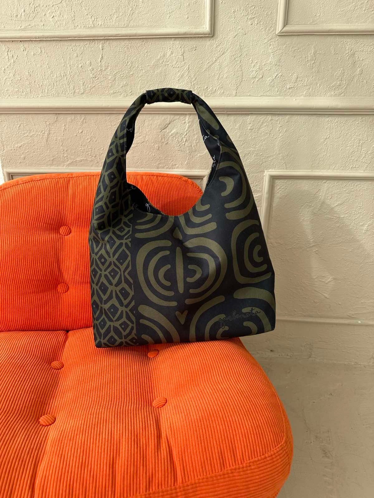 Moon Bag - Khaki Pattern